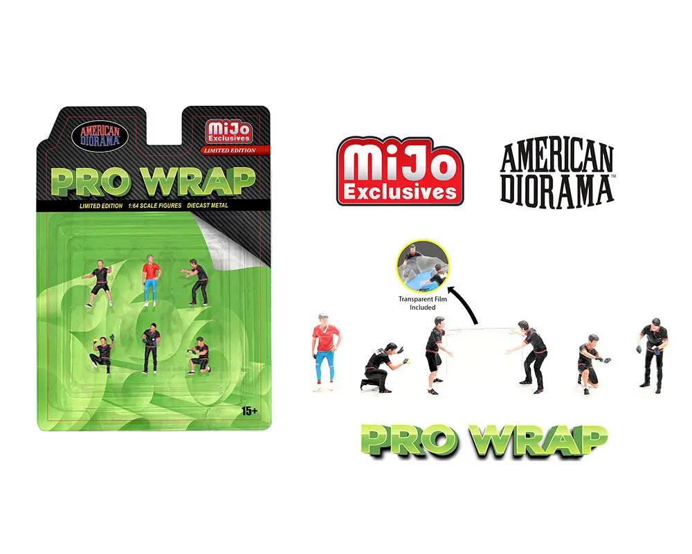 American Diorama 1:64 Figures Pro-Wrap Set – Mijo Exclusives 1
