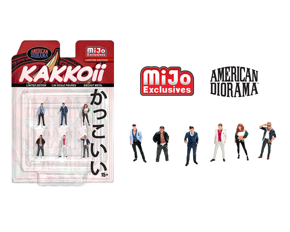 American Diorama 1:64 Figures Kakkoii – Mijo Exclusives 1