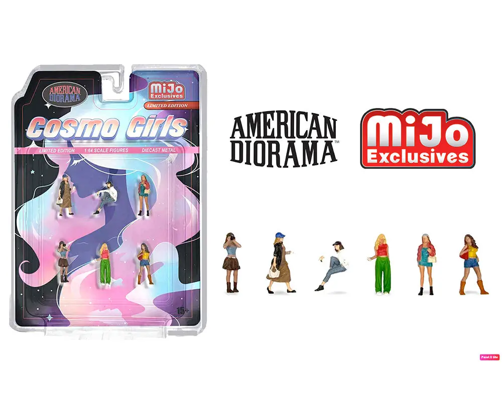 American Diorama 1:64 Figures Cosmo Girls – Mijo Exclusives 1