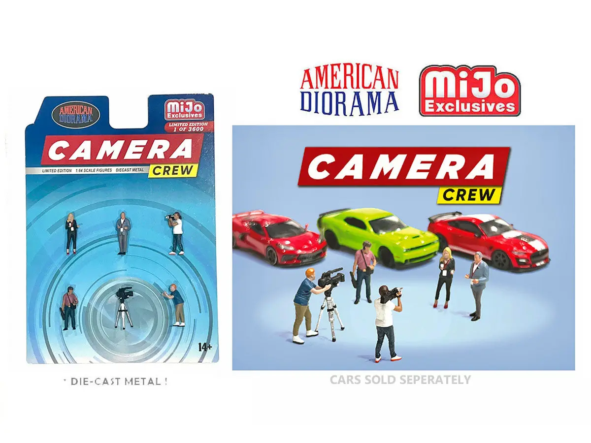 American Diorama 1:64 Camera Crew 1