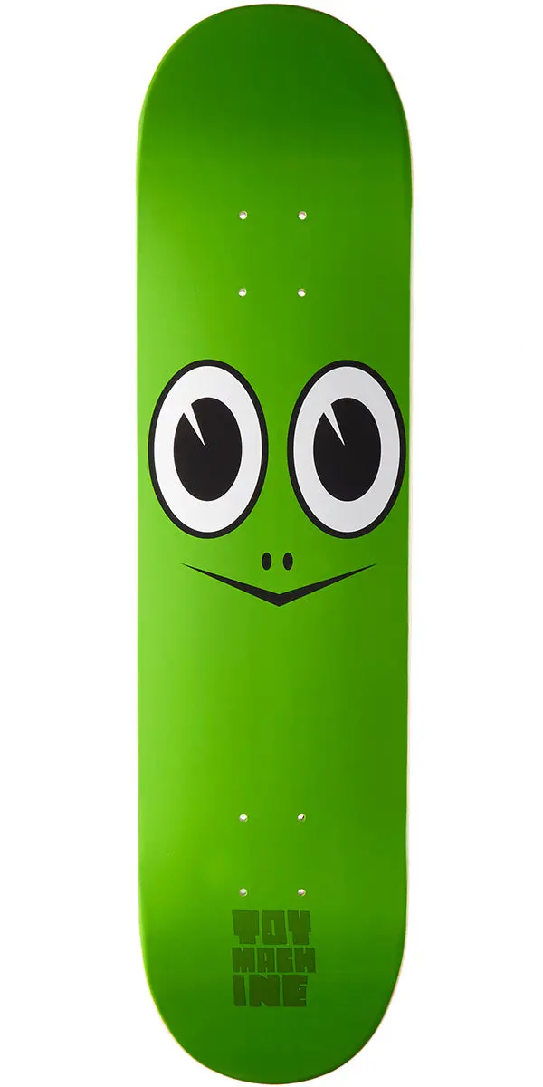 Toy Machine Turtle Face Skateboard Deck - 7.75" 1