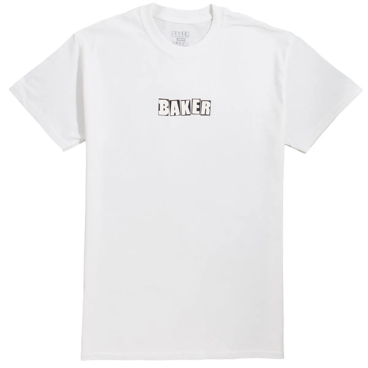 Baker Brand Logo T-Shirt - White 1