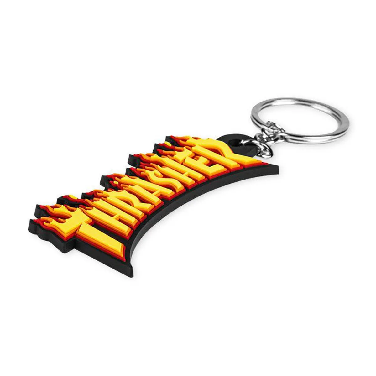 Thrasher Flame Keychain 1