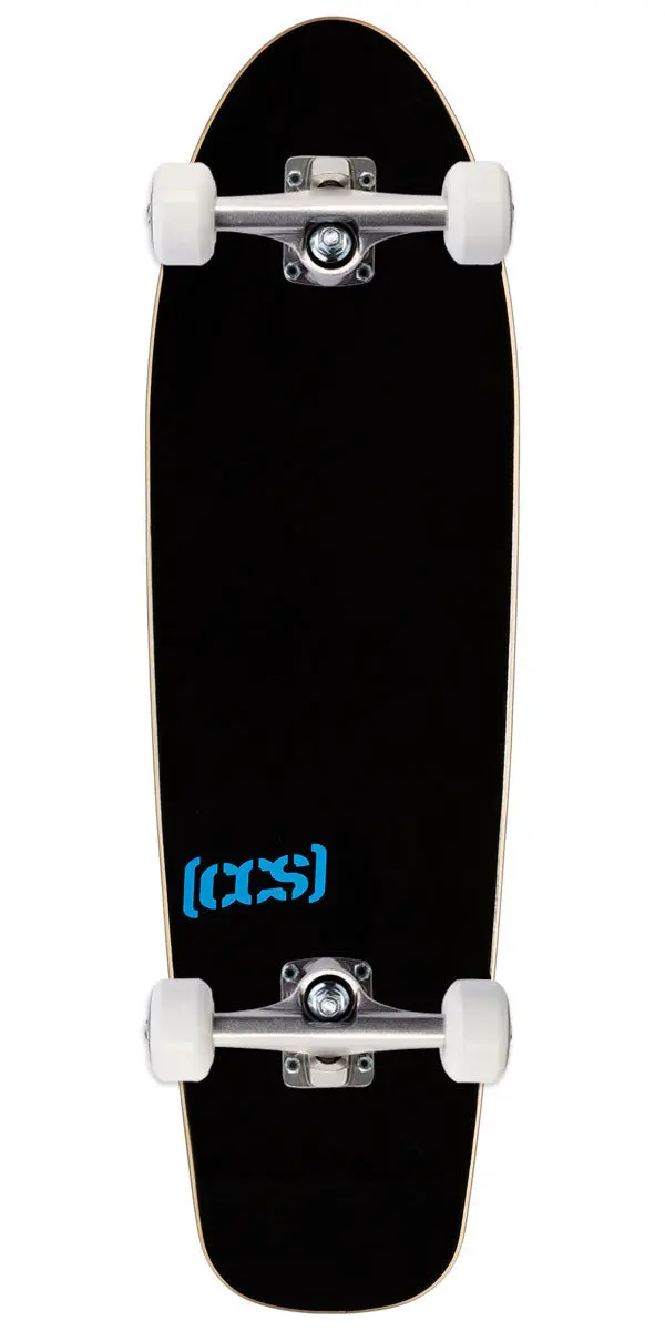 Ccs Logo Cruiser Skateboard Complete - Black - 8.00" 1