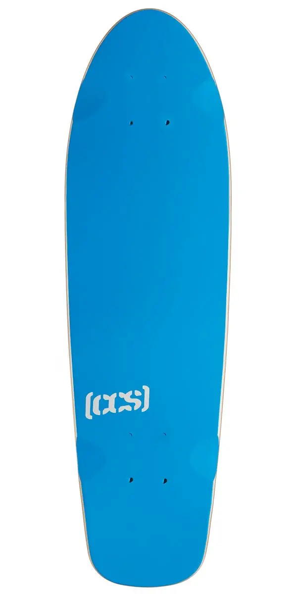 Ccs Logo Cruiser Skateboard Deck - Blue - 8.00" 1