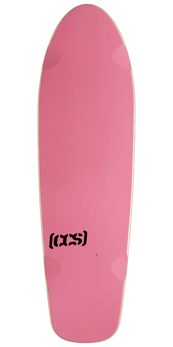 Ccs Logo Cruiser Skateboard Deck - Pink - 8.00" 1