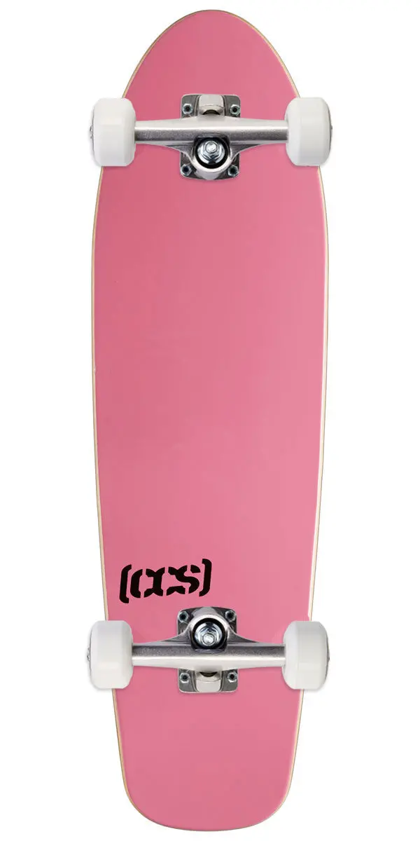Ccs Logo Cruiser Skateboard Complete - Pink - 8.00" 1