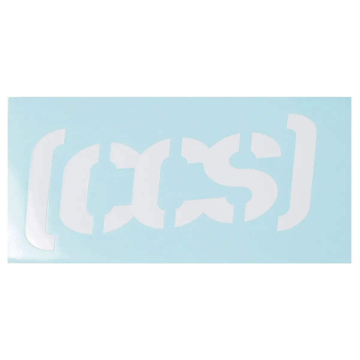 Ccs Decal Sticker - White 1