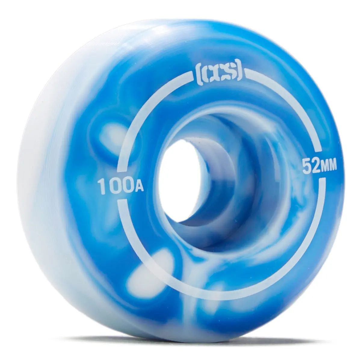 Ccs Swirl Skateboard Wheels - Blue - 52Mm 1