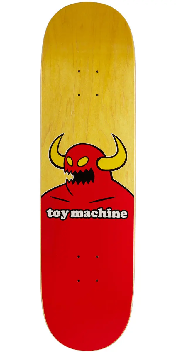 Toy Machine Monster Skateboard Deck - Assorted Stains - 8.50" 1