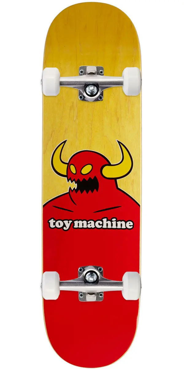 Toy Machine Monster Skateboard Complete - Assorted Stains - 8.50" 1
