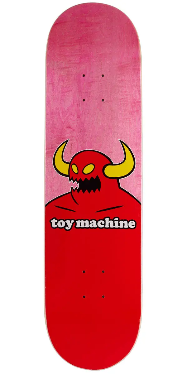 Toy Machine Monster Skateboard Deck - Assorted Stains - 8.25" 1