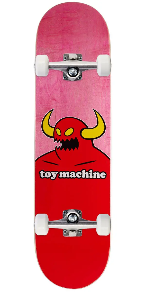 Toy Machine Monster Skateboard Complete - Assorted Stains - 8.25" 1