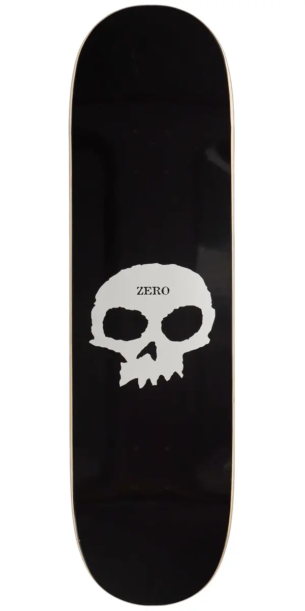 Zero Single Skull Skateboard Deck - 8.625" 1