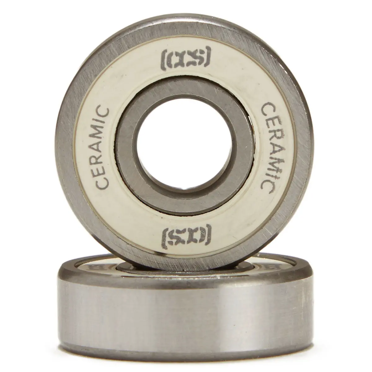 Ccs Ceramic Skateboard Bearings - White 1