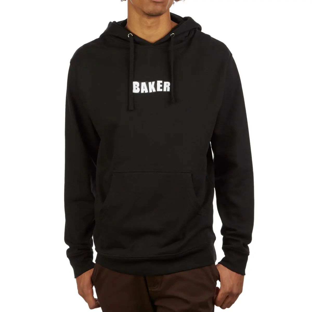 Baker Brand Logo Hoodie - Black 1