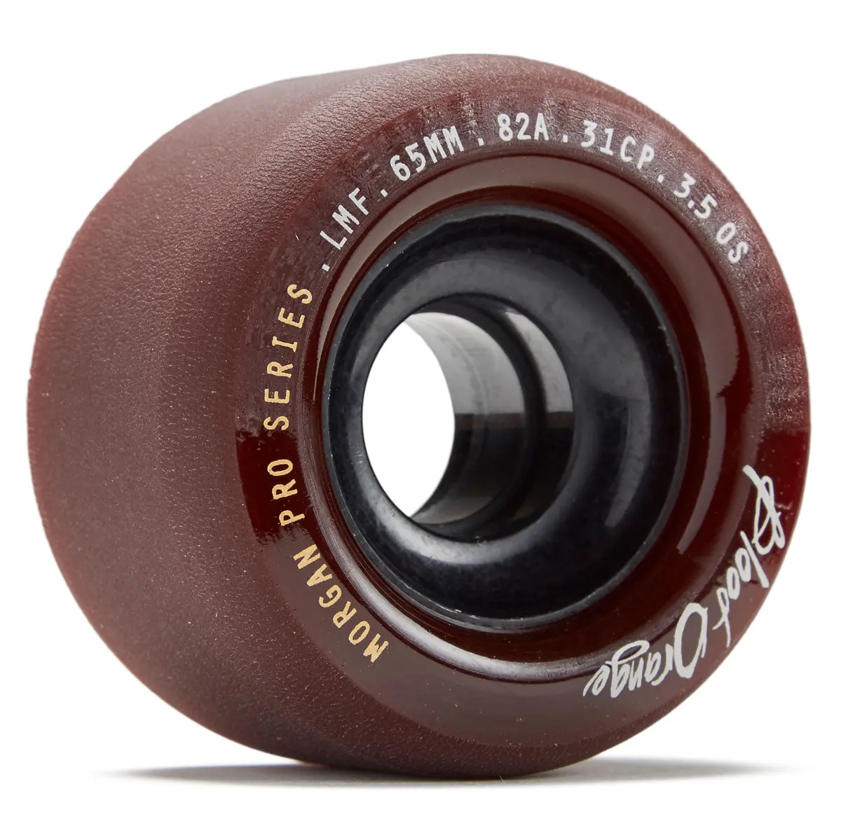Blood Orange Morgan Pro Longboard Wheels - 65Mm 82A - Midnight Red 1