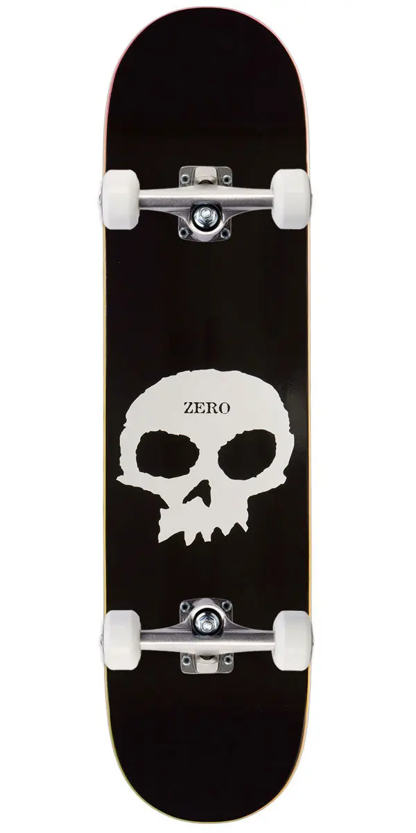 Zero Single Skull Skateboard Complete - 7.75" 1