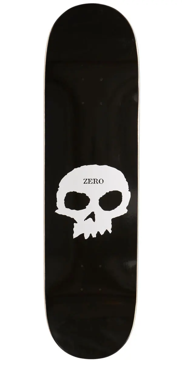 Zero Single Skull Skateboard Deck - 8.50" 1