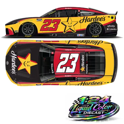 *Preorder* Bubba Wallace 2026 Hardee's Liquid Color 1:24 Nascar Diecast 1