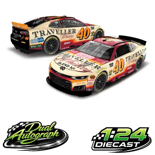 *Preorder* Justin Allgaier 2026 Traveller Whiskey Dual Auto 1:24 Nascar Diecast 1