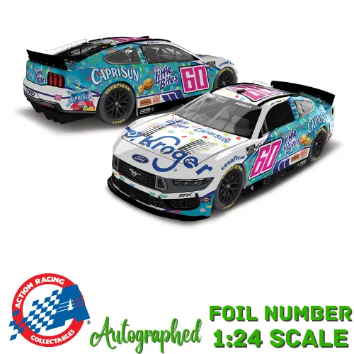 *Preorder* Ryan Preece 2025 Kroger/Little Bites/Capri Sun Autographed 1:24 Nascar Diecast 1