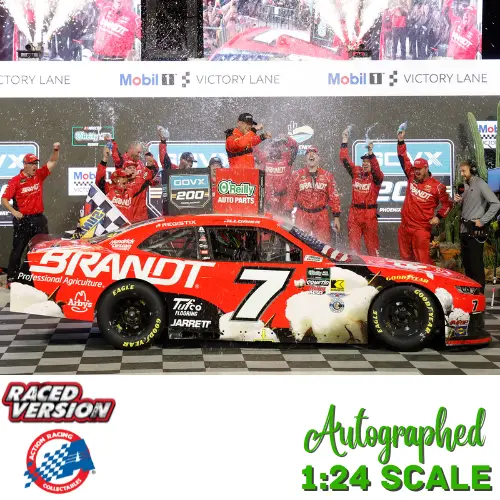 *Preorder* Justin Allgaier 2026 Brandt Phoenix Win Autographer 1:24 Nascar Diecast 1
