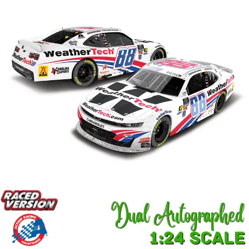 *Preorder* Parker Kligerman 2025 Weathertech Daytona Race Win Dual Auto 1:24 Nascar Diecast 1