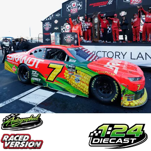 *Preorder* Justin Allgaier 2026 Brandt Martinsville Win Autographed 1:24 Nascar Diecast 1