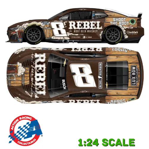 *Preorder* Kyle Busch 2026 Rebel Root Beer Whiskey 1:24 Nascar Diecast 1