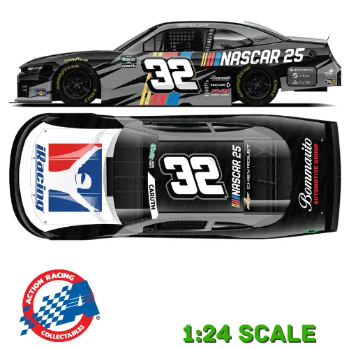*Preorder* Rajah Caruth 2026 Iracing / Nascar 25 1:24 Nascar Diecast 1