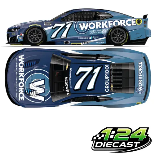 *Preorder* Michael Mcdowell 2026 Workforce 1:24 Nascar Diecast 1