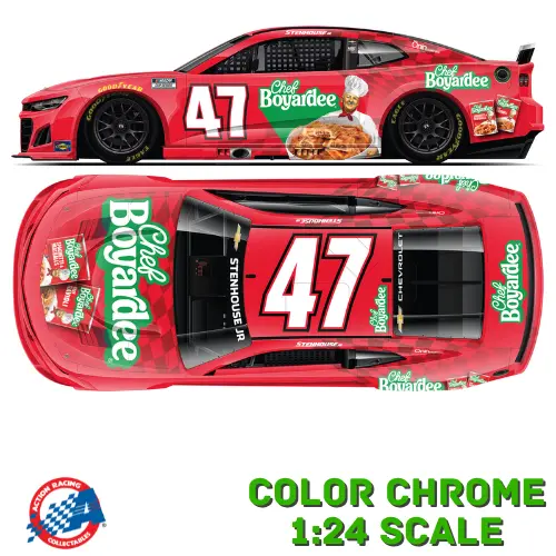 *Preorder* Ricky Stenhouse Jr. 2026 Chef Boyardee Color Chrome 1:24 Nascar Diecast 1