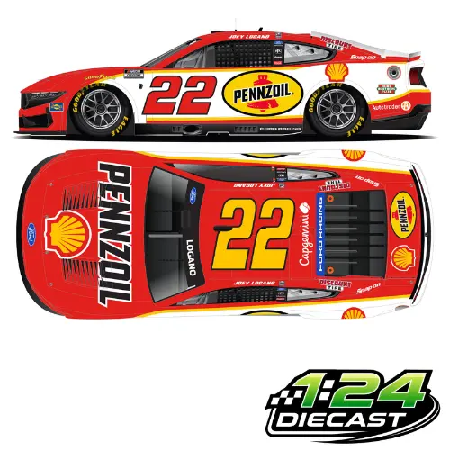 *Preorder* Joey Logano 2026 Shell-Pennzoil Special  1:24 Nascar Diecast 1