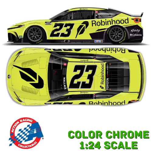 *Preorder* Bubba Wallace 2026 Robinhood 1:24 Color Chrome Nascar Diecast 1