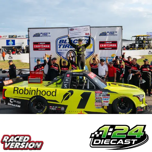 *Preorder* Corey Heim 2026 Robinhood Rockingham Win 1:24 Nascar Diecast 1
