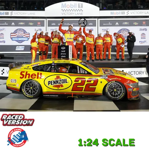 *Preorder* Joey Logano 2026 Shell-Pennzoil Duel 1 Daytona Win 1:24 Nascar Diecast 1