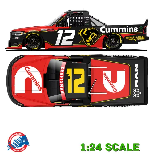 *Preorder* Brenden "Butterbean" Queen 2026 Cummins 1:24 Nascar Diecast 1