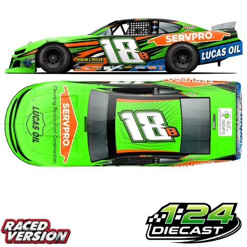 *Preorder* Brexton Busch 2026 Servpro Late Model 1:24 Nascar Diecast 1