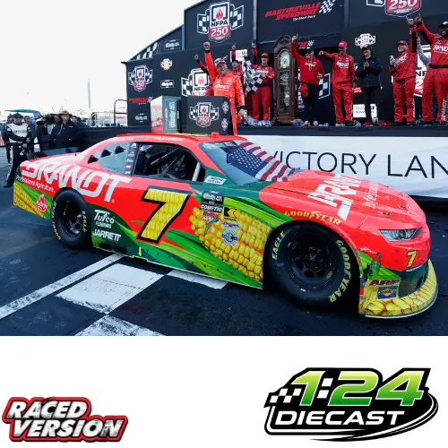 *Preorder* Justin Allgaier 2026 Brandt Martinsville Win 1:24 Nascar Diecast 1