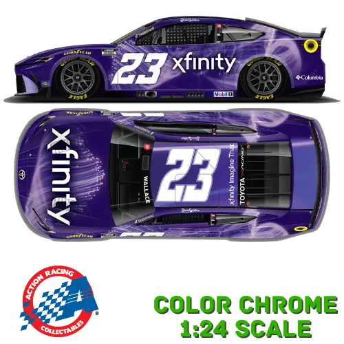 *Preorder* Bubba Wallace 2026 Xfinity Color Chrome 1:24 Nascar Diecast 1
