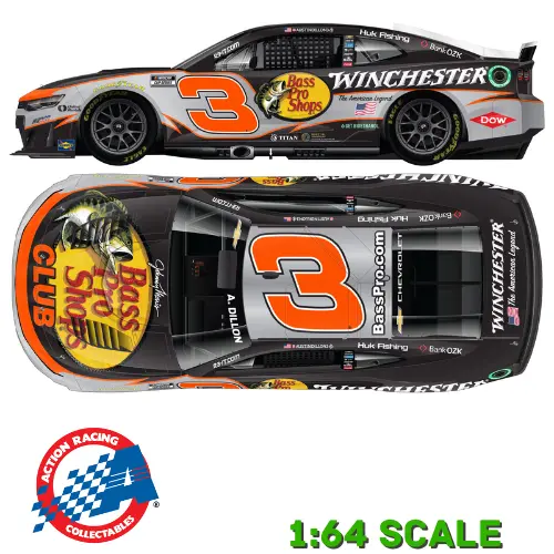 *Preorder* Austin Dillon 2026 Bass Pro Shops / Winchester 1:64 Nascar Diecast 1