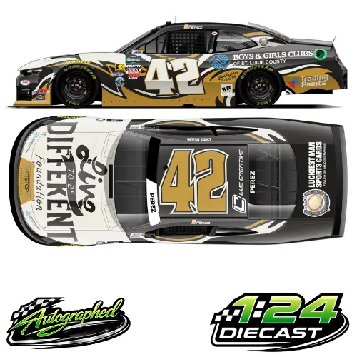 *Preorder* Brad Perez 2026 Live To Be Different Foundation Autographed 1:24 Nascar Diecast 1
