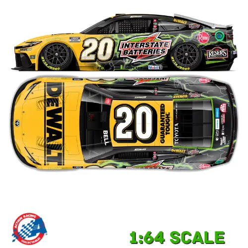 *Preorder* Christopher Bell 2026 Dewalt / Interstate Batteries 1:64 Nascar Diecast 1