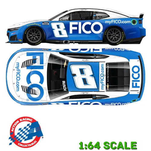 *Preorder* Kyle Busch 2026 Fico 1:64 Nascar Diecast 1