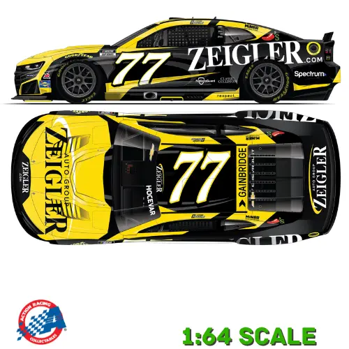 *Preorder* Carson Hocevar 2026 Zeigler Auto Group 1:64 Nascar Diecast 1