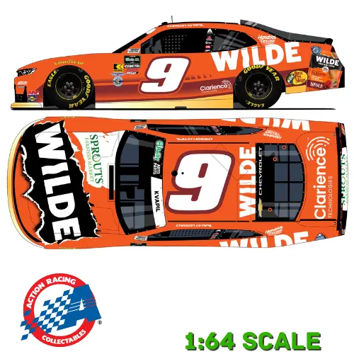 *Preorder* Carson Kvapil 2026 Wilde Buffalo 1:64 Nascar Diecast 1