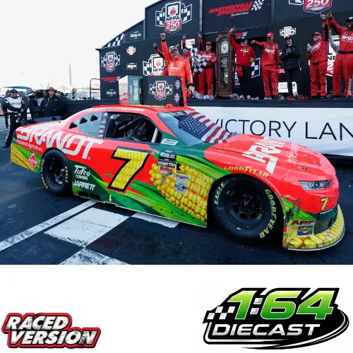 *Preorder* Justin Allgaier 2026 Brandt Martinsville Win 1:64 Nascar Diecast 1