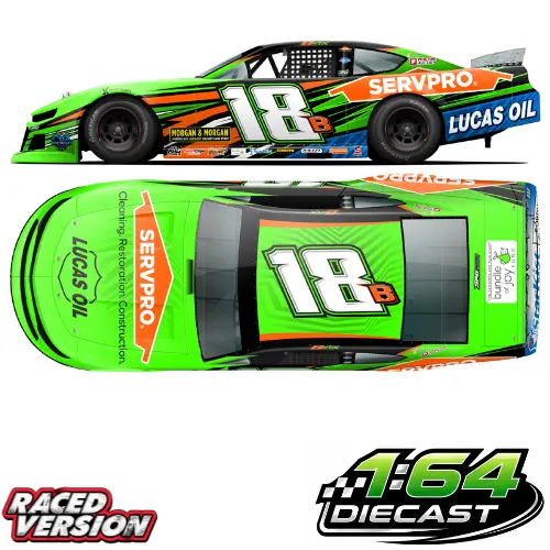 *Preorder* Brexton Busch 2026 Servpro Late Model 1:64 Nascar Diecast 1