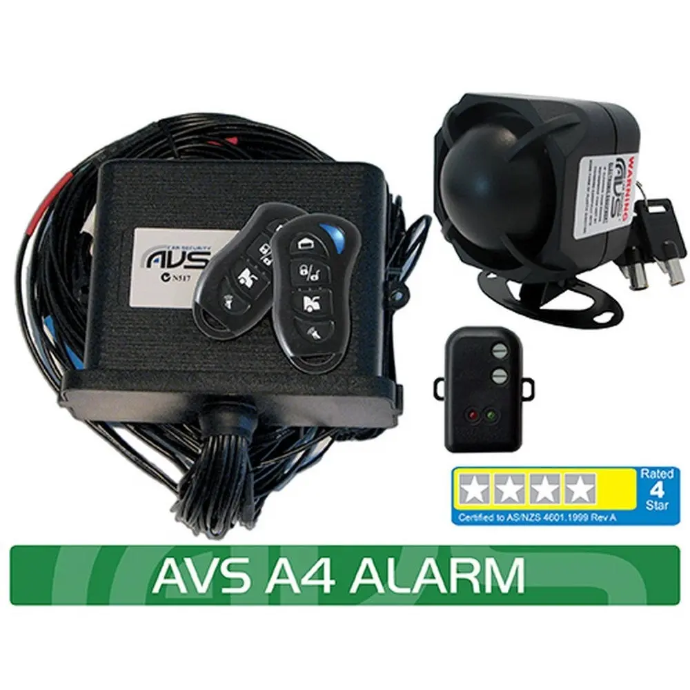 A4 As/Nzs Standards Certified Alarm/Immobiliser 1